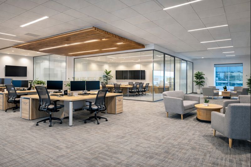 Complete Turnkey Interior Design Services by KRSM GLOBAL