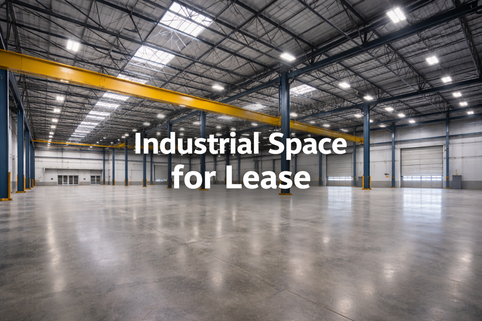 Find the Right Industrial Space for Lease for Your Growing Business