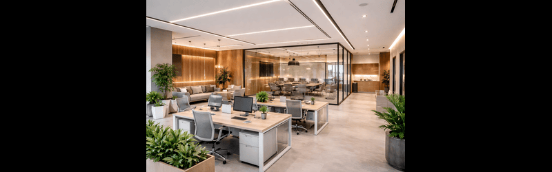 Corporate Office Renovation and Corporate Design and Build Services by KRSM GLOBAL