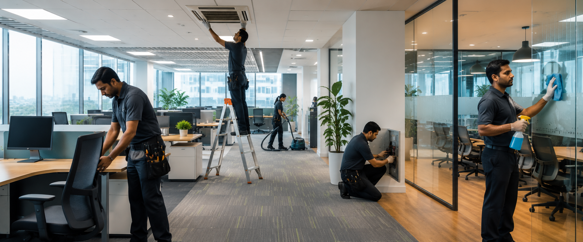 Corporate Workspaces AMC Solutions for Efficient and Productive Offices