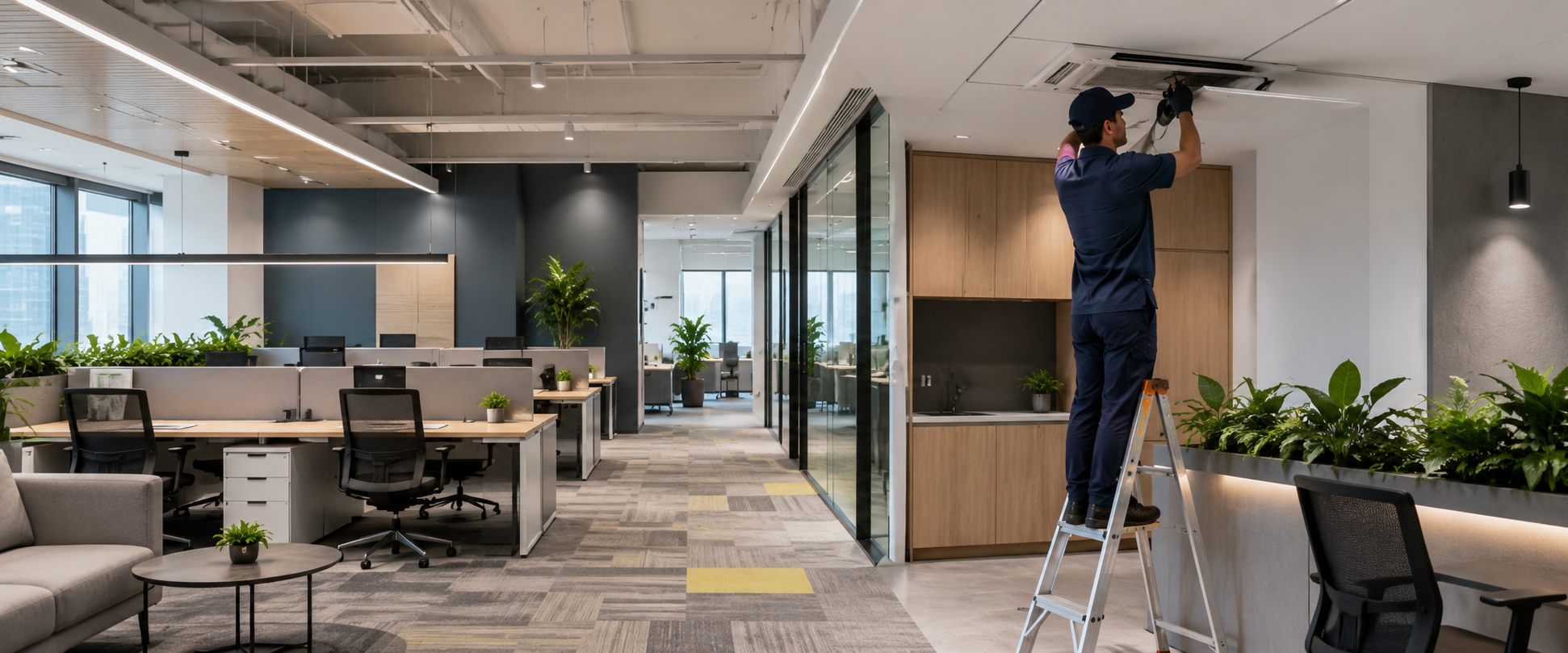 Turnkey Corporate Interior Solutions and AMC Services