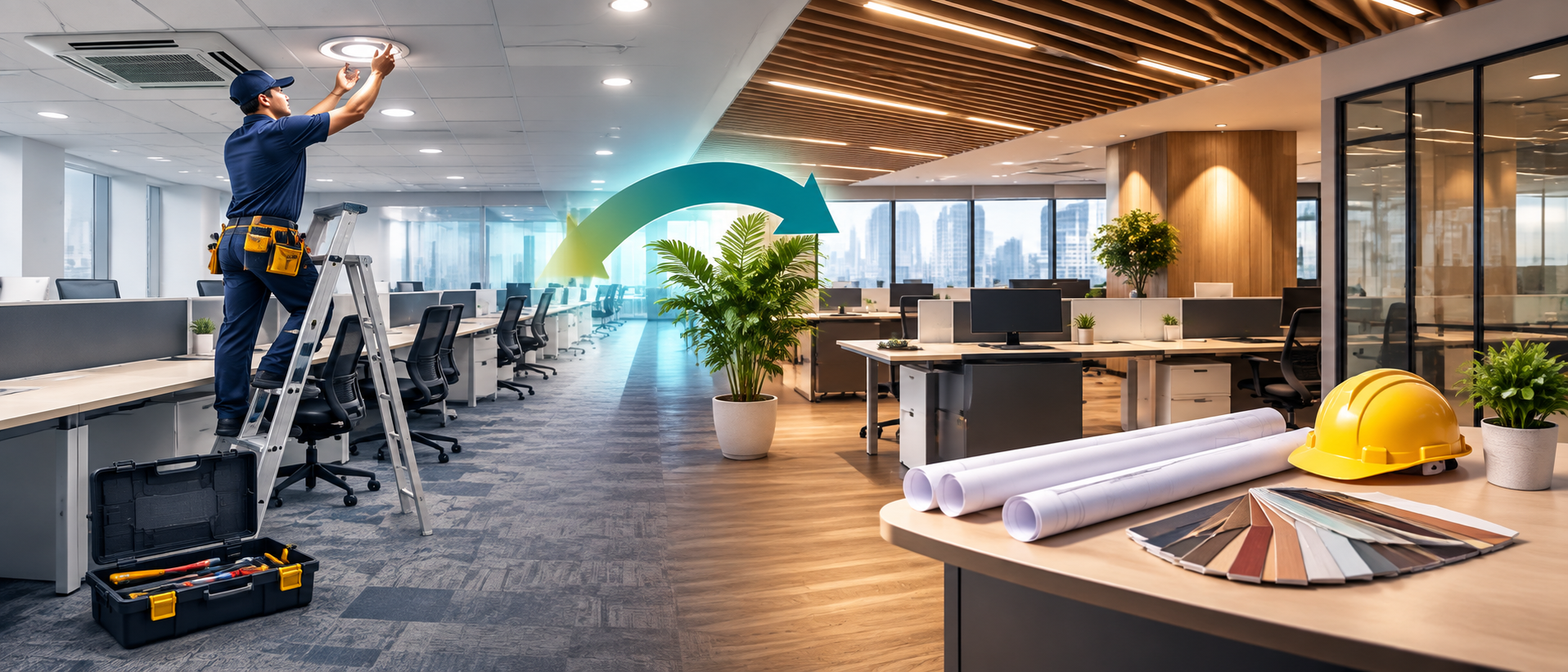 Smarter Workspaces with AMC and Office Renovation Services
